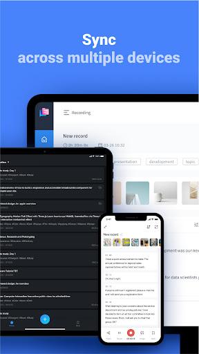 Notta-Transcribe Audio to Text - Image screenshot of android app