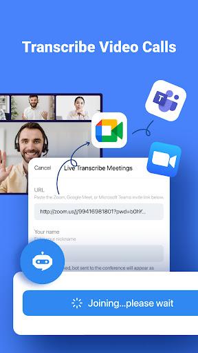 Notta-Transcribe Audio to Text - Image screenshot of android app