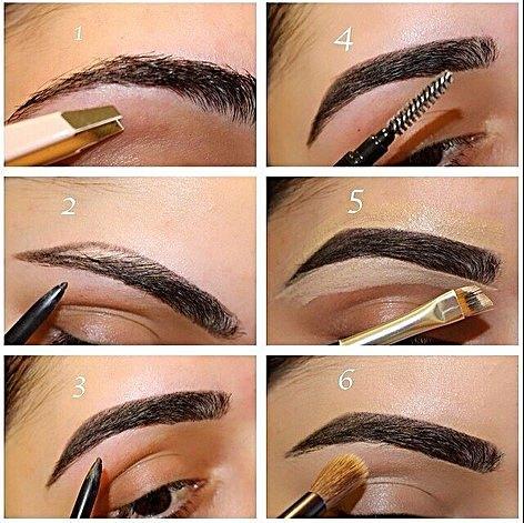 Eyebrow Tutorial Step By Step - Image screenshot of android app