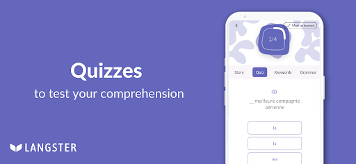Readle: Learn Languages Daily - عکس برنامه موبایلی اندروید