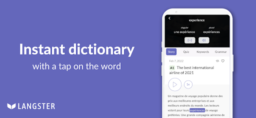 Readle: Learn Languages Daily - عکس برنامه موبایلی اندروید