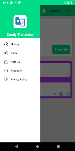 Candy Translator - Image screenshot of android app