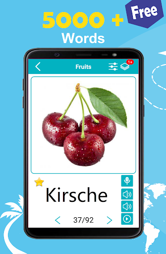 German 5000 Words with Pictures - Image screenshot of android app