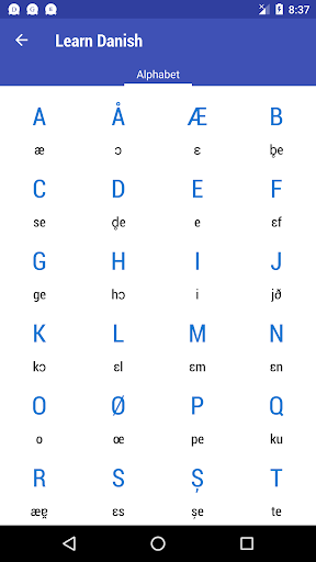 Learn Danish - عکس برنامه موبایلی اندروید