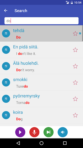Learn Finnish - عکس برنامه موبایلی اندروید