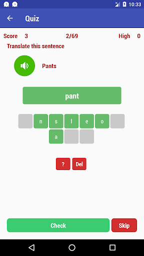 Learn Spanish - عکس برنامه موبایلی اندروید