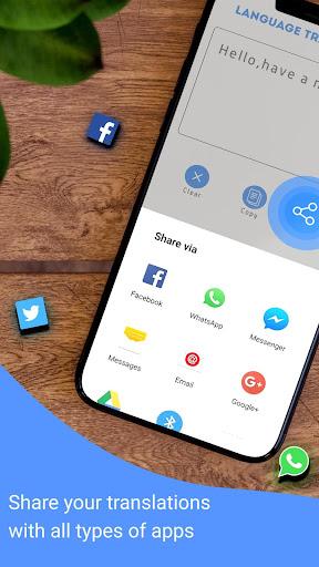 Free Language Translator - Text, Voice, Picture - عکس برنامه موبایلی اندروید