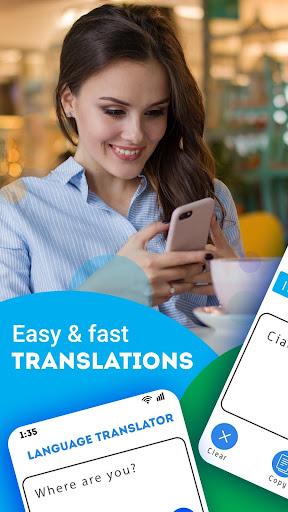 Free Language Translator - Text, Voice, Picture - عکس برنامه موبایلی اندروید
