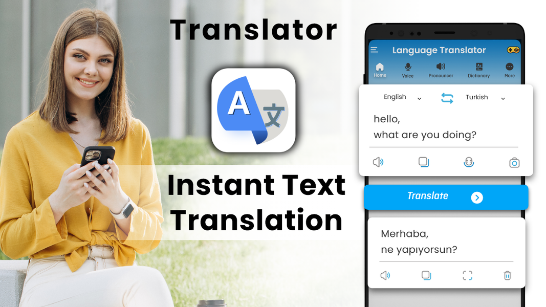 Translate: Language Translator - Image screenshot of android app