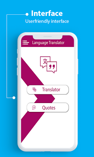 Language Translator &Translate - عکس برنامه موبایلی اندروید