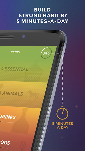 Drops: Learn Russian - عکس برنامه موبایلی اندروید