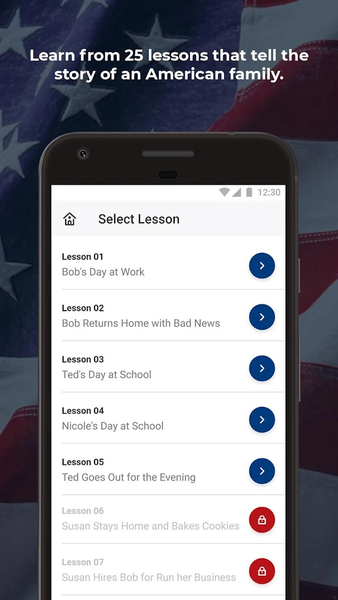 Speak English Like An American - Image screenshot of android app