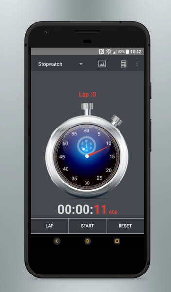 Ticker - Stopwatch Timer Alarm - Image screenshot of android app