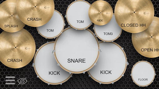 Virtual Drum Set - Image screenshot of android app