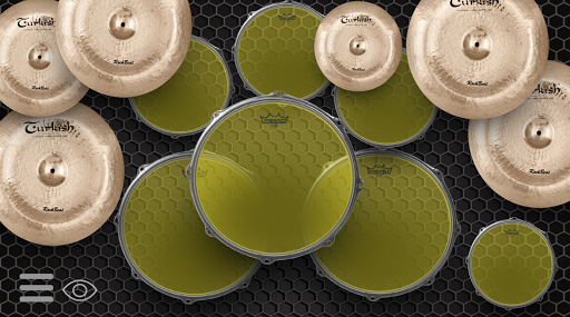 Virtual Drum Set - Image screenshot of android app
