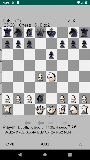 Pulsar Chess Engine - عکس برنامه موبایلی اندروید