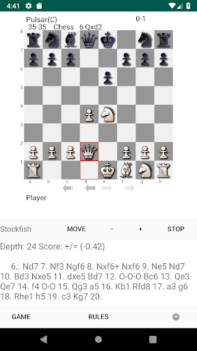 Pulsar Chess Engine - عکس برنامه موبایلی اندروید