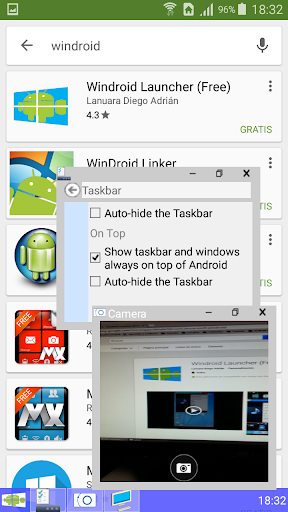 Windroid Launcher (Free) - عکس برنامه موبایلی اندروید
