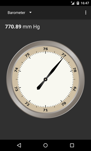 Barometer and Compass - عکس برنامه موبایلی اندروید