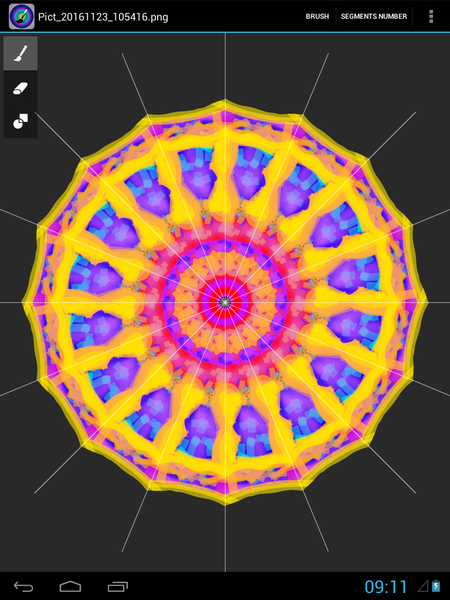 Circle Painter - عکس برنامه موبایلی اندروید