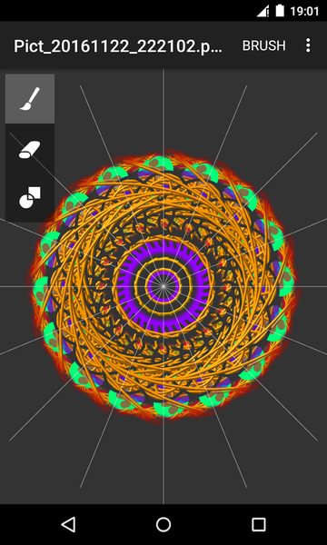 Circle Painter - عکس برنامه موبایلی اندروید