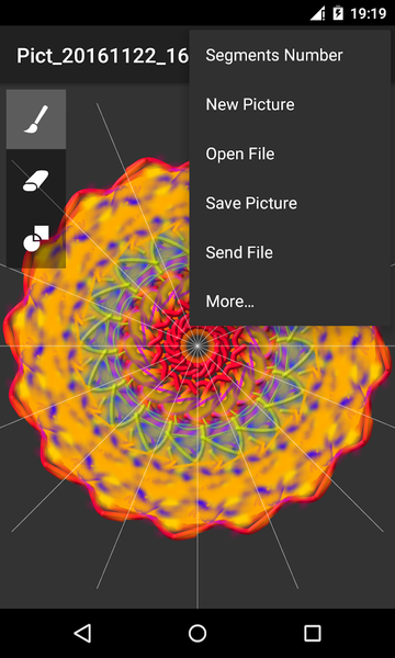 Circle Painter - عکس برنامه موبایلی اندروید