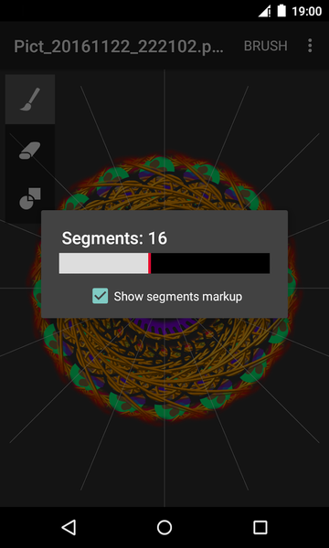 Circle Painter - عکس برنامه موبایلی اندروید