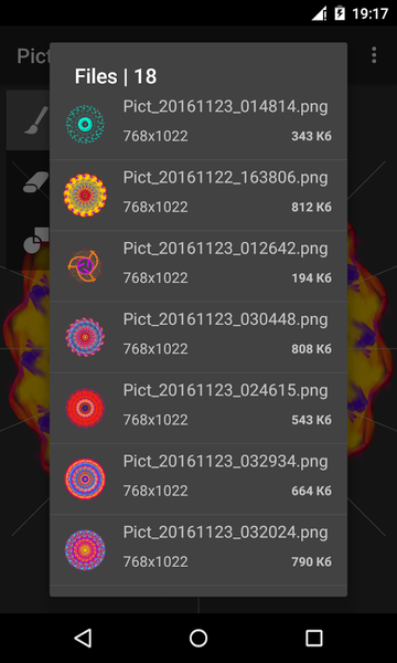 Circle Painter - عکس برنامه موبایلی اندروید