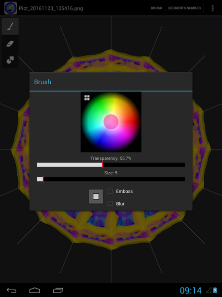 Circle Painter - عکس برنامه موبایلی اندروید