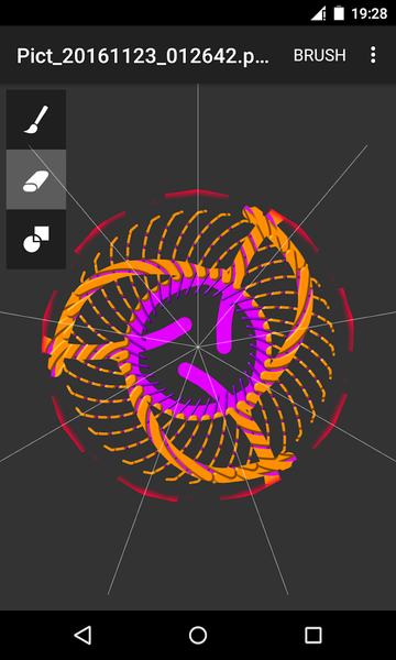 Circle Painter - عکس برنامه موبایلی اندروید