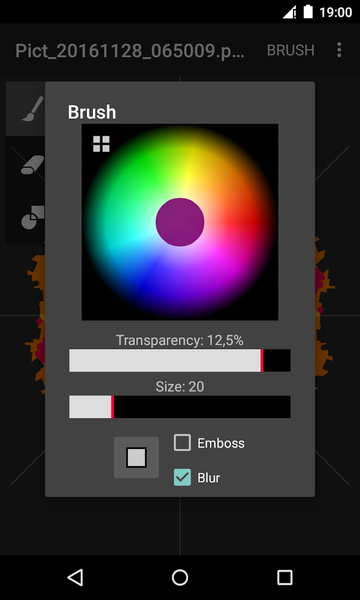 Circle Painter - عکس برنامه موبایلی اندروید