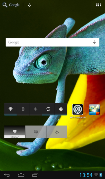 Wi-Fi Hotspot Data Widget - عکس برنامه موبایلی اندروید