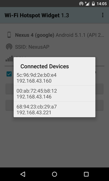Wi-Fi Hotspot Data Widget - عکس برنامه موبایلی اندروید