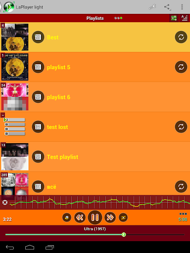 LaPlayer light - عکس برنامه موبایلی اندروید