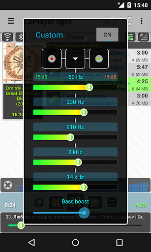 LaPlayer light - عکس برنامه موبایلی اندروید