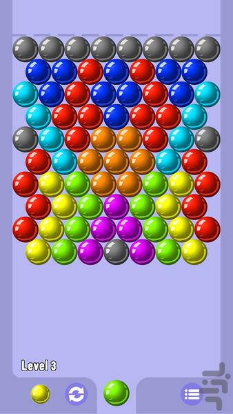 Bubble Shooter - Gameplay image of android game