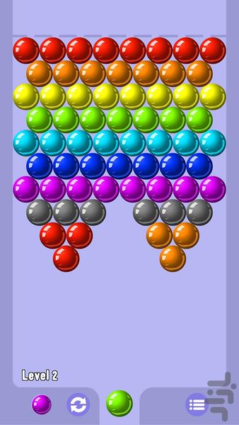 تیرانداز حباب - عکس بازی موبایلی اندروید