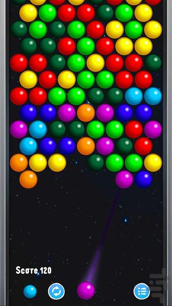 تیرانداز حباب ساز 2 - Gameplay image of android game