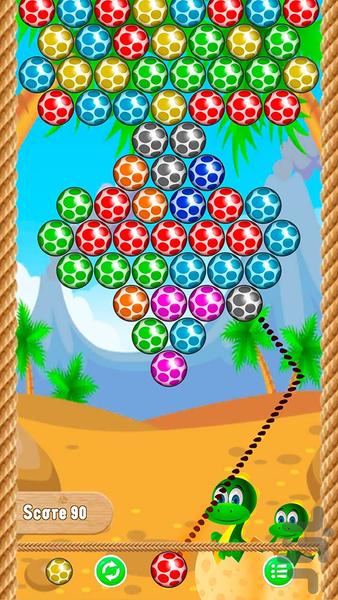 Shoot Dinosaur Eggs - Gameplay image of android game