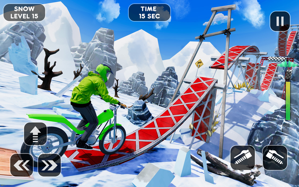 Bike Stunt Racing Bike Games - Gameplay image of android game