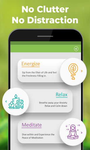 Calm Meditation Stress Relief Breathing Exercises - Image screenshot of android app