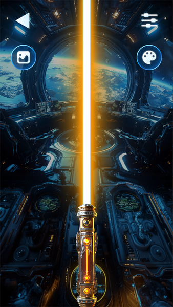 Lightsaber Simulator Laser Gun - عکس برنامه موبایلی اندروید