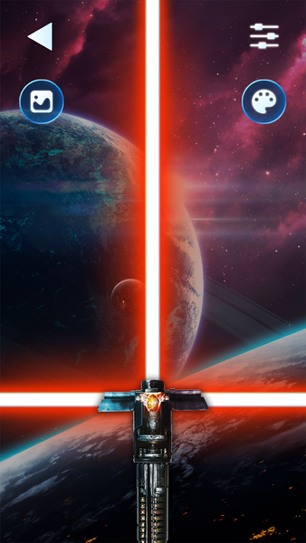 Lightsaber Simulator Laser Gun - عکس برنامه موبایلی اندروید