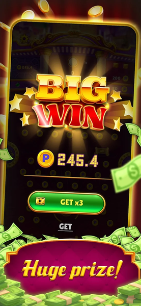 Golden Bounce -Earn real money - Gameplay image of android game