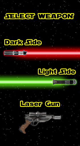 Laser saber and gun simulator - عکس برنامه موبایلی اندروید