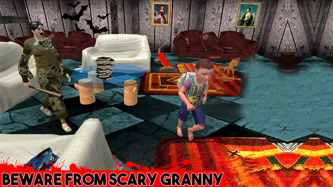 Army Granny Scary Ghost ۳D - عکس بازی موبایلی اندروید
