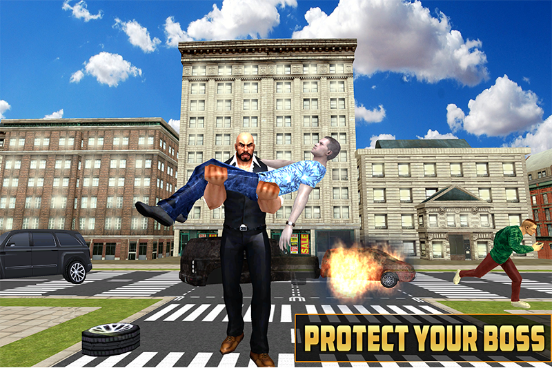 Virtual Bodyguard Security - Gameplay image of android game