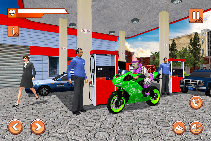 Pizza Boy Bike Delivery Game - Gameplay image of android game