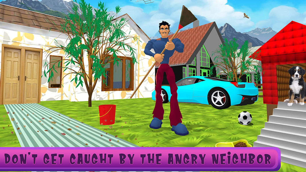 Terrible Home Neighbors Escape - Gameplay image of android game