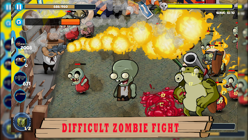 Last Zombie Defense - Gameplay image of android game